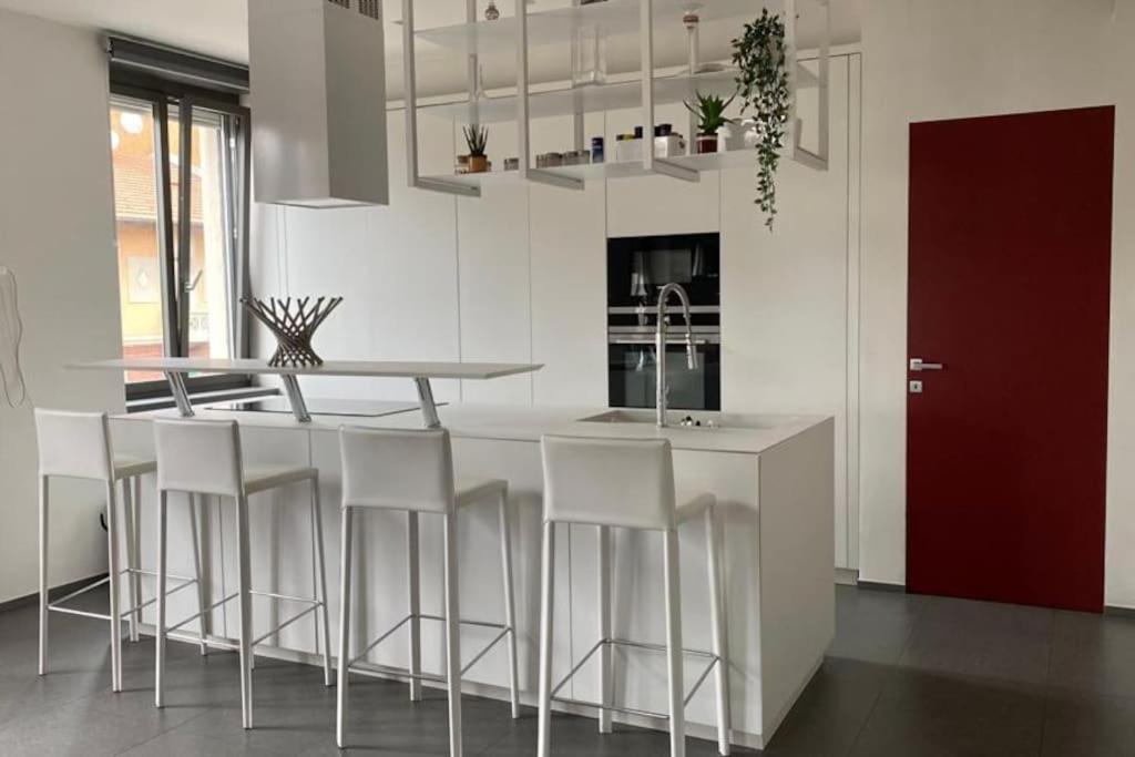 *Luxus393* Metro A 50M, Lingotto Fiere, Ospedali Appartement Turijn Buitenkant foto