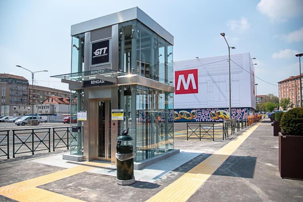 *Luxus393* Metro A 50M, Lingotto Fiere, Ospedali Appartement Turijn Buitenkant foto